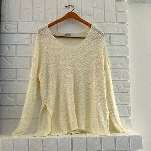Rag Poets Ivory Sweater